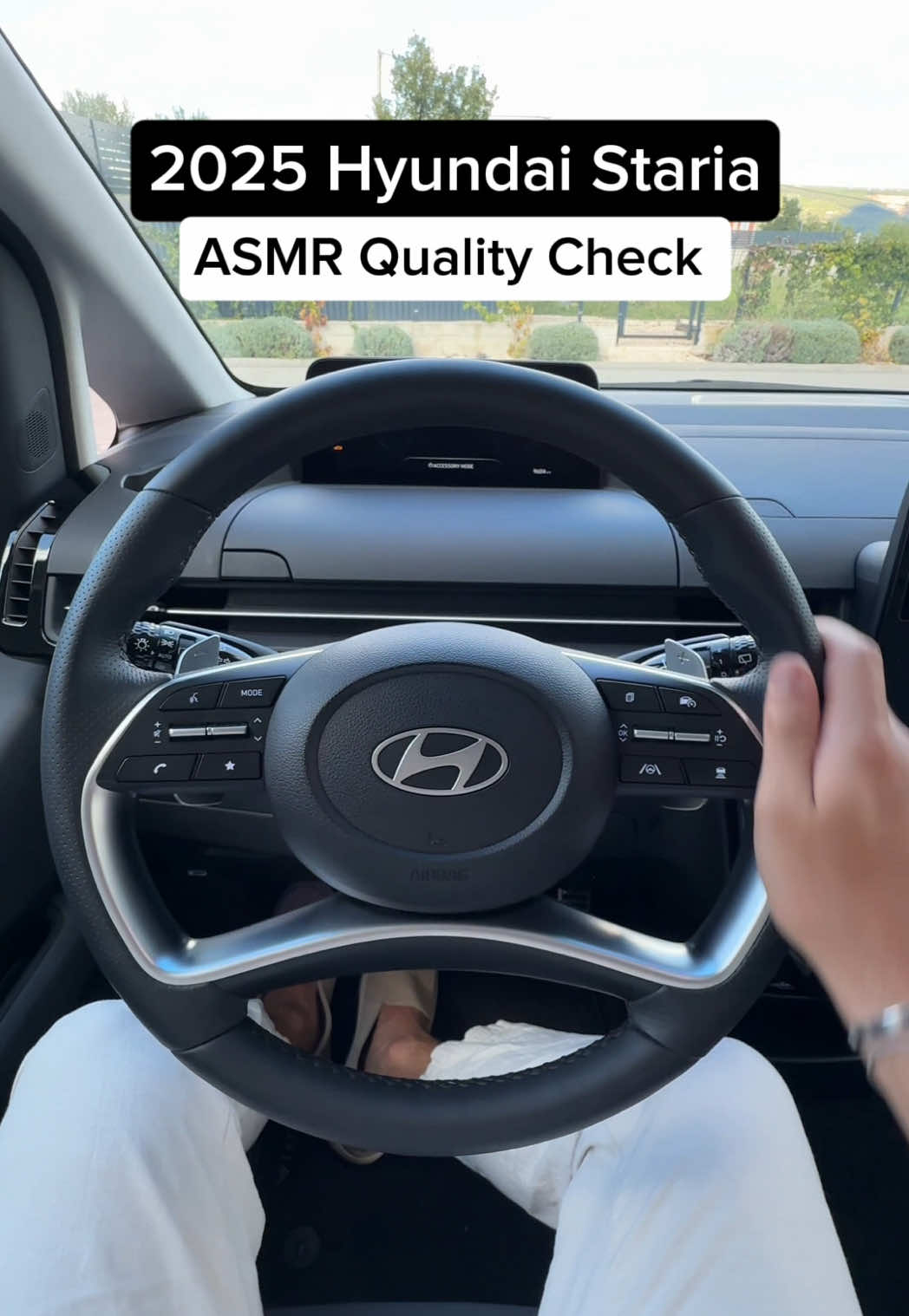 Does it sound like 59.000€ quality? #hyundai #staria #asmr 
