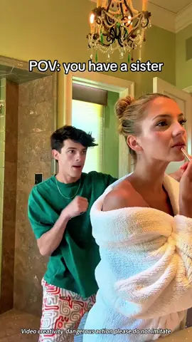 You have a sister #funny #prank #sister #foryou