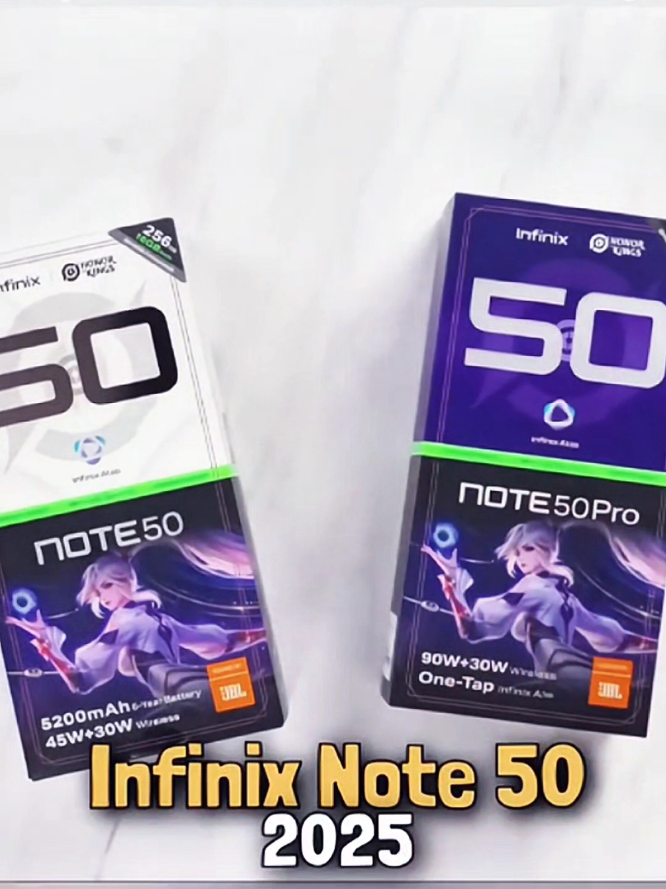 🚀 Infinix Note 50 – Paket lengkap, harga nggak bikin dompet nangis! 💸 📱 RAM 8GB + extended RAM, 256GB storage buat muat semua konten ⚙️ Fitur wireless charging & reverse charging, makin praktis #InfinixNote50 #ValueForMoney #HpLengkap