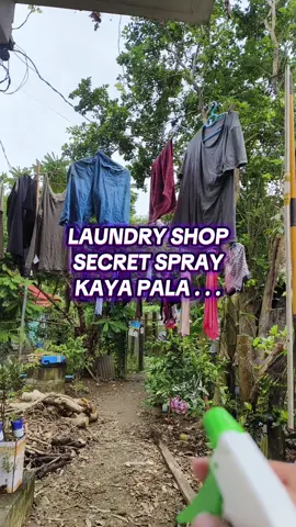 kaya ambango ng mga damit sa laundry shop dahil dito 