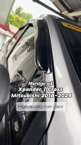 Visor for xpander/ cross mitsubishi 2018-2024 #xpander #xpandercross #mirageg4 #rainvisor #visor 