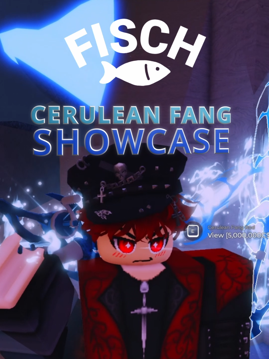 This Cerulean Fang Rod was amazing, the stats so balance and the passive make this rod don't need piercing enchant. y'all can focus enchant for increase another stats #fisch #fischroblox #fischupdate #roblox #fyp 