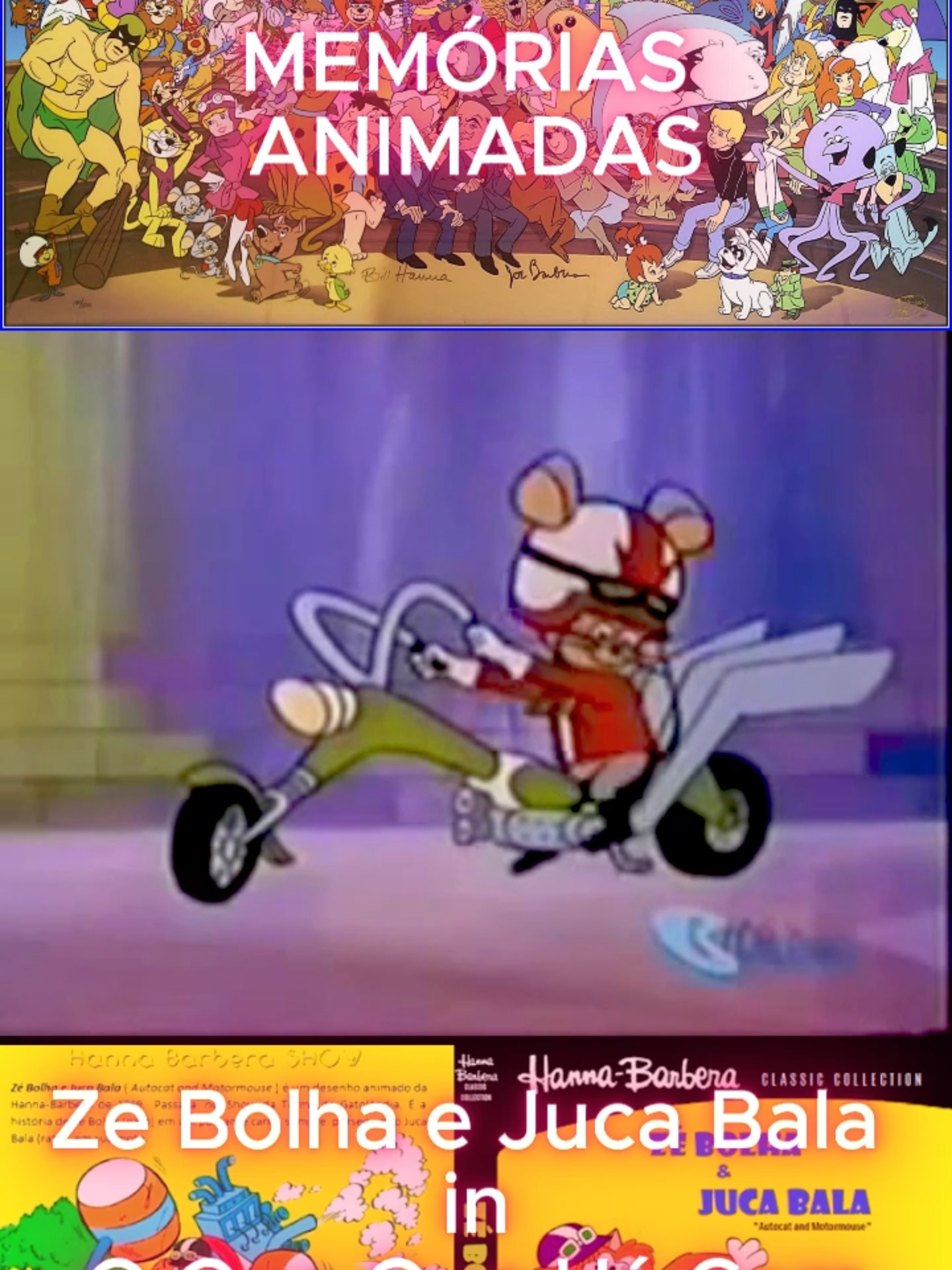 Ze Bolha e Juca Bala in O Que Que Há Com a Tua Baratinha www.tiktok.com/@memrias.animadas4 #Desenho #Retro #LSSCC