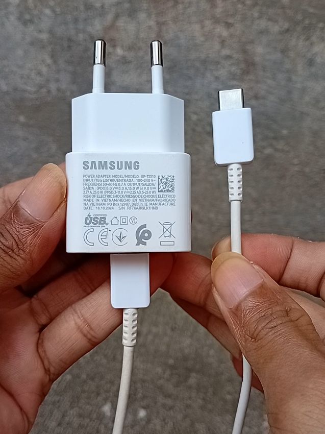Charger Samsung 25 Watt Original Fast Charging #charger #adaptor #kabeldata #fastcharging 