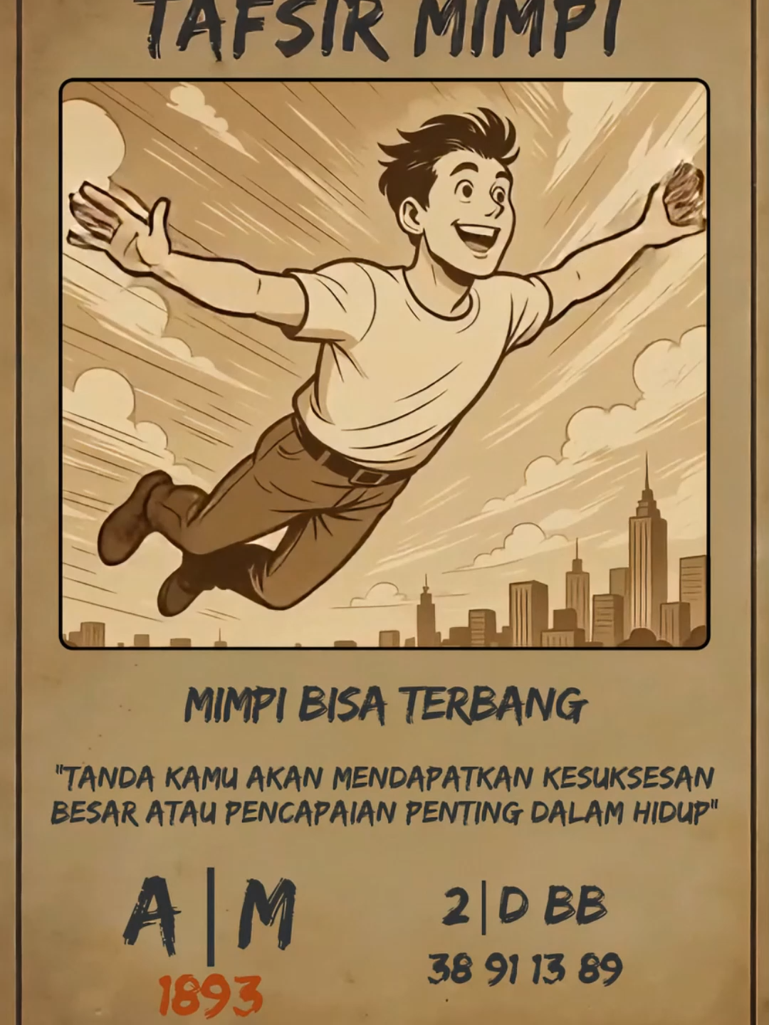Mimpi bisa terbang memiliki arti bisa di jadikan kodal. #mimpi #artimimpi #artimimpimenurutislam #tafsirmimpi