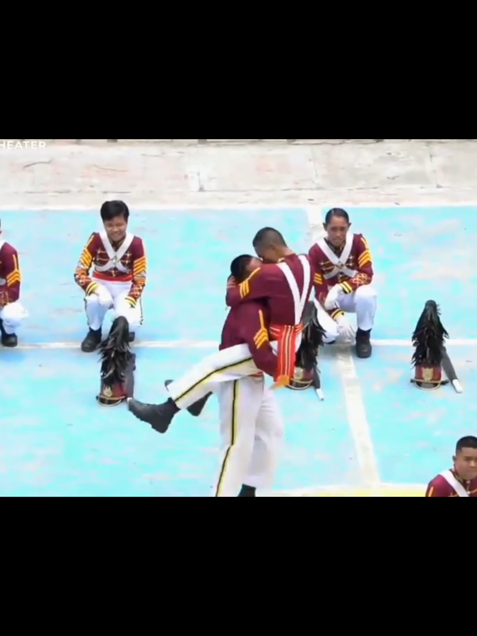 The hardest part of the drill kuno😂 TCC Silent Drill💂 #fyp  #iligan 