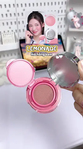 Má hồng Lemonade make xinh lắm mấy bà oi #lemonade #blushcushion #mahonglemondade #beautytips #viral 