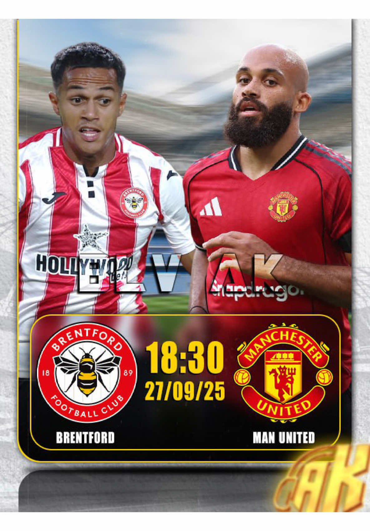 Brentford vs Man United diễn ra lúc 18h30 ngày 27/9 #binhluanvienak #blvak #bongda #brentford #mu 