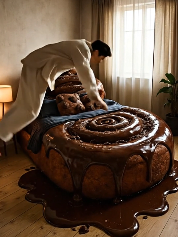 Chocolate bed #Tiktok #fyp #reel #viral #video 