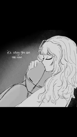 It’s okay to rest 💝 #art #digitalart #animation #fyp #sad 
