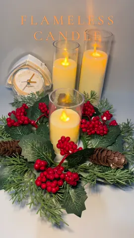 Flameless candle Kaya safe gamitin battery operated lang siy perfect this christmas or altar display .  #flamelesscandle #candle #bermonths 