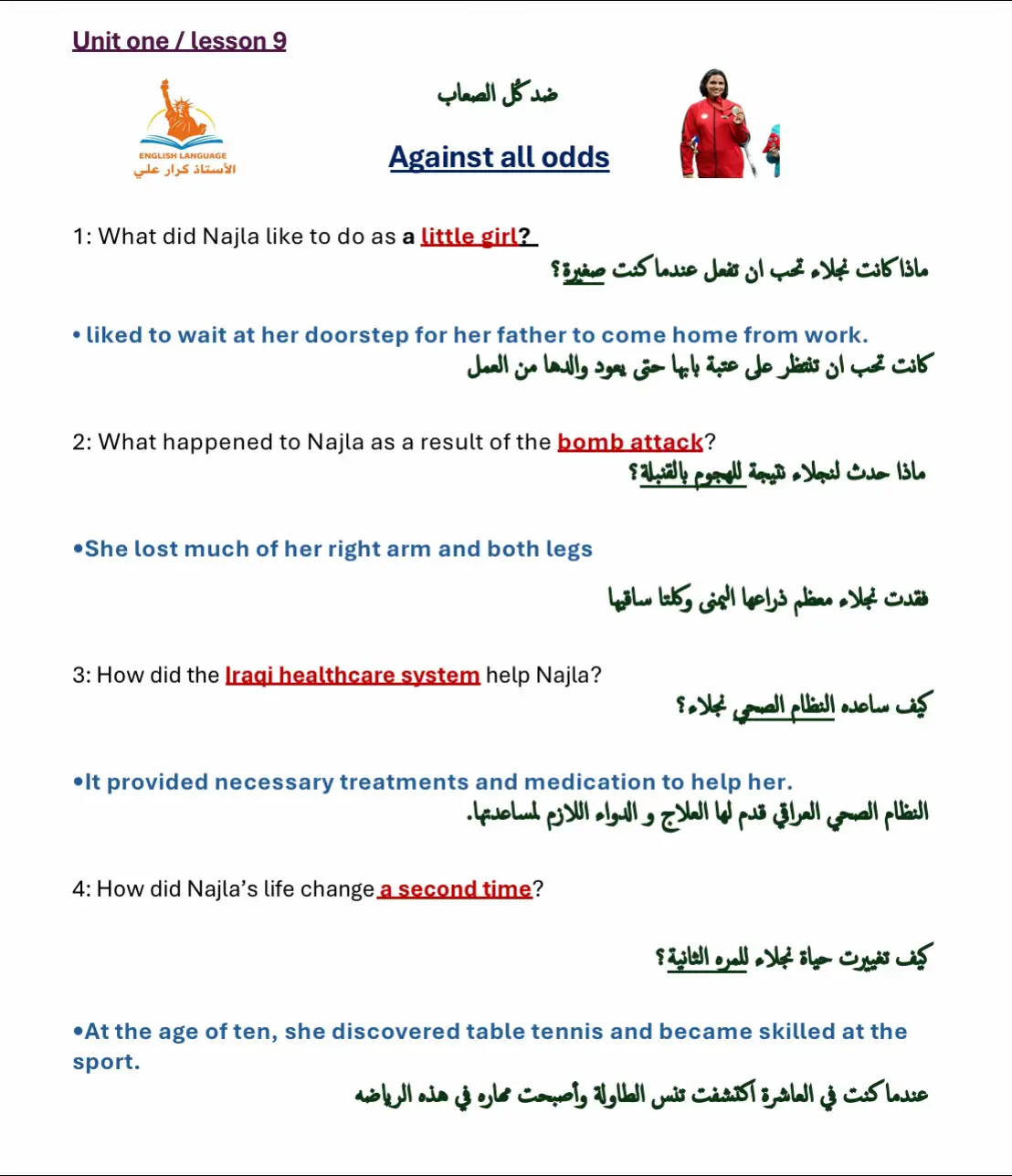 #نجلاء_عماد #قطعة_نجلاء_عماد #انكليزي_سادس #انكليزي_سادس_اعدادي #ترجمة_انكليزي