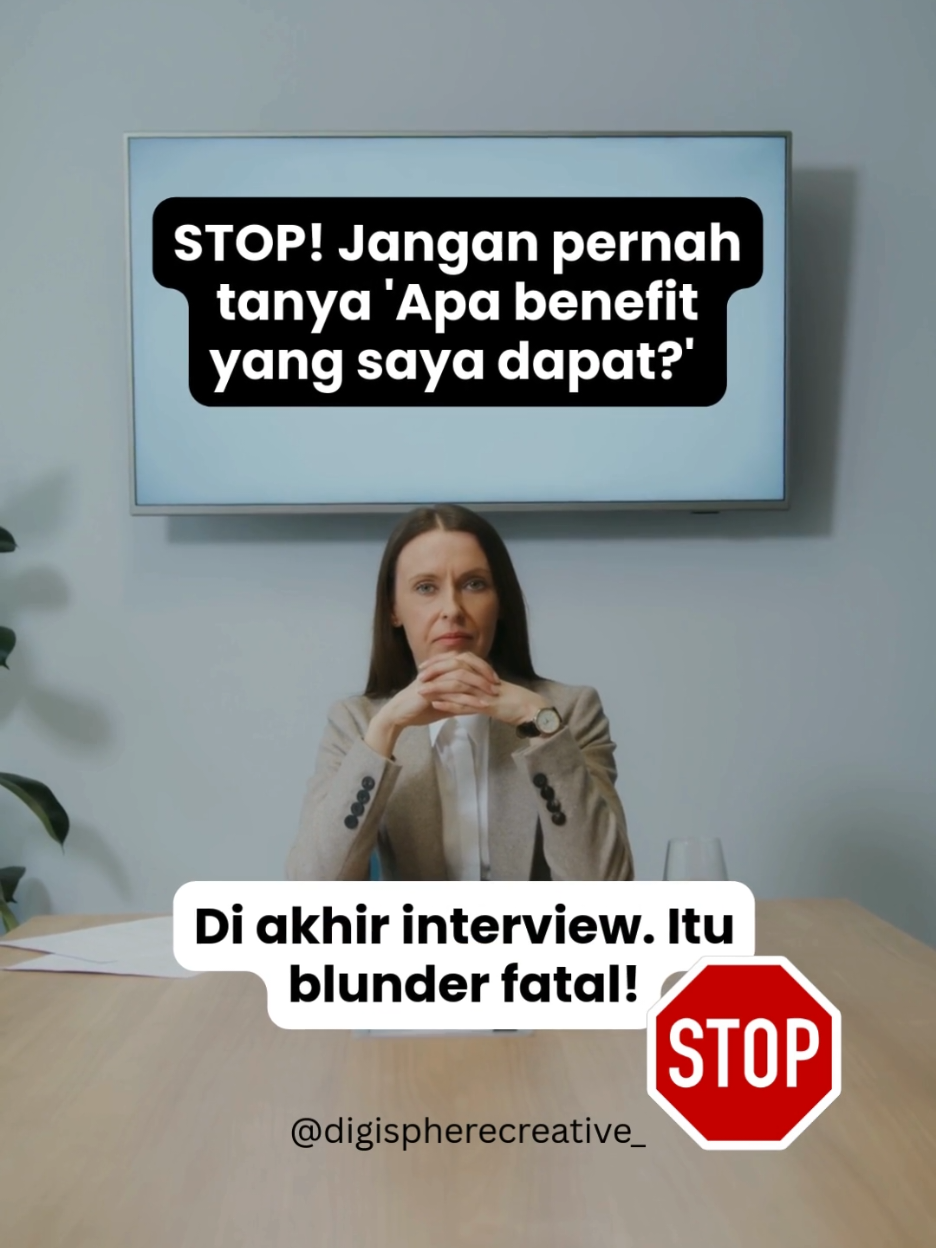 Tips Cari Kerja | jangan tanyakan pertanyaan ini kalau kamu pengen dapet kerja😱‼️ Pengen lolos wawancara lolos administrasi dulu dengan CV yang Mantap, belum punya? Kontak kita di bio ya! #jasacv #cv #tipsandtricks #tipskerja #fyp 