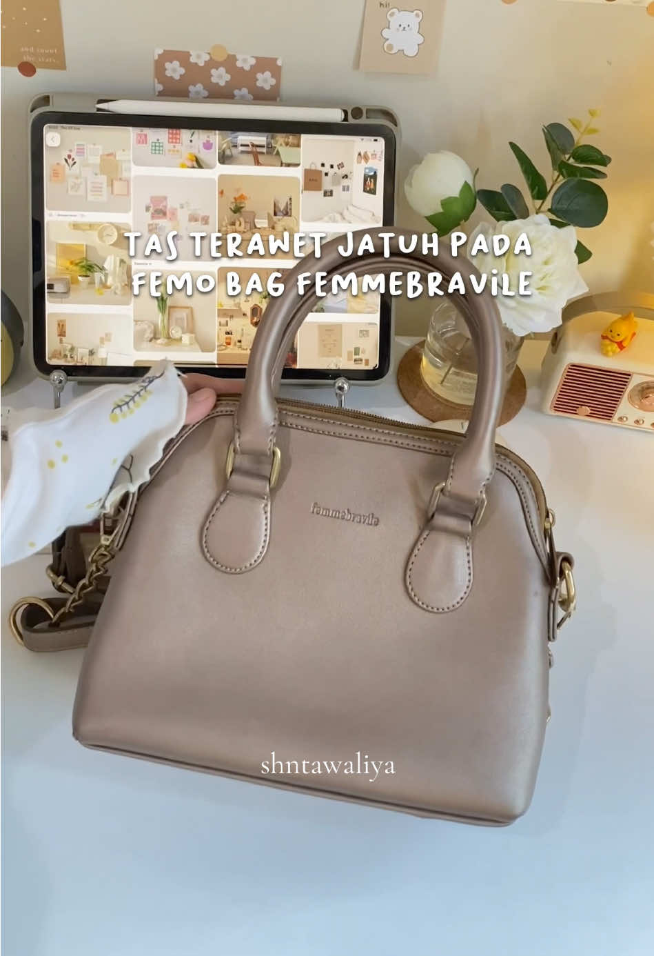 tas slempang paling awet yang aku punya 😍 #tasselempang #tasslempang #taswanita #femmebravile #tas 