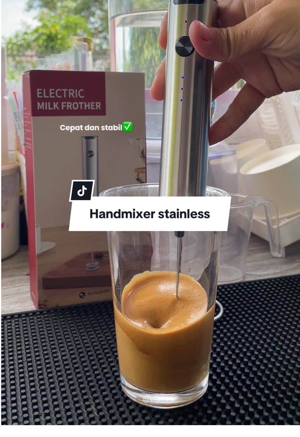 Handmixer ala cafe yg cocok di pakai usaha #fyp#handmixer #frothermilk #frother #mixermini #rekomendasi 
