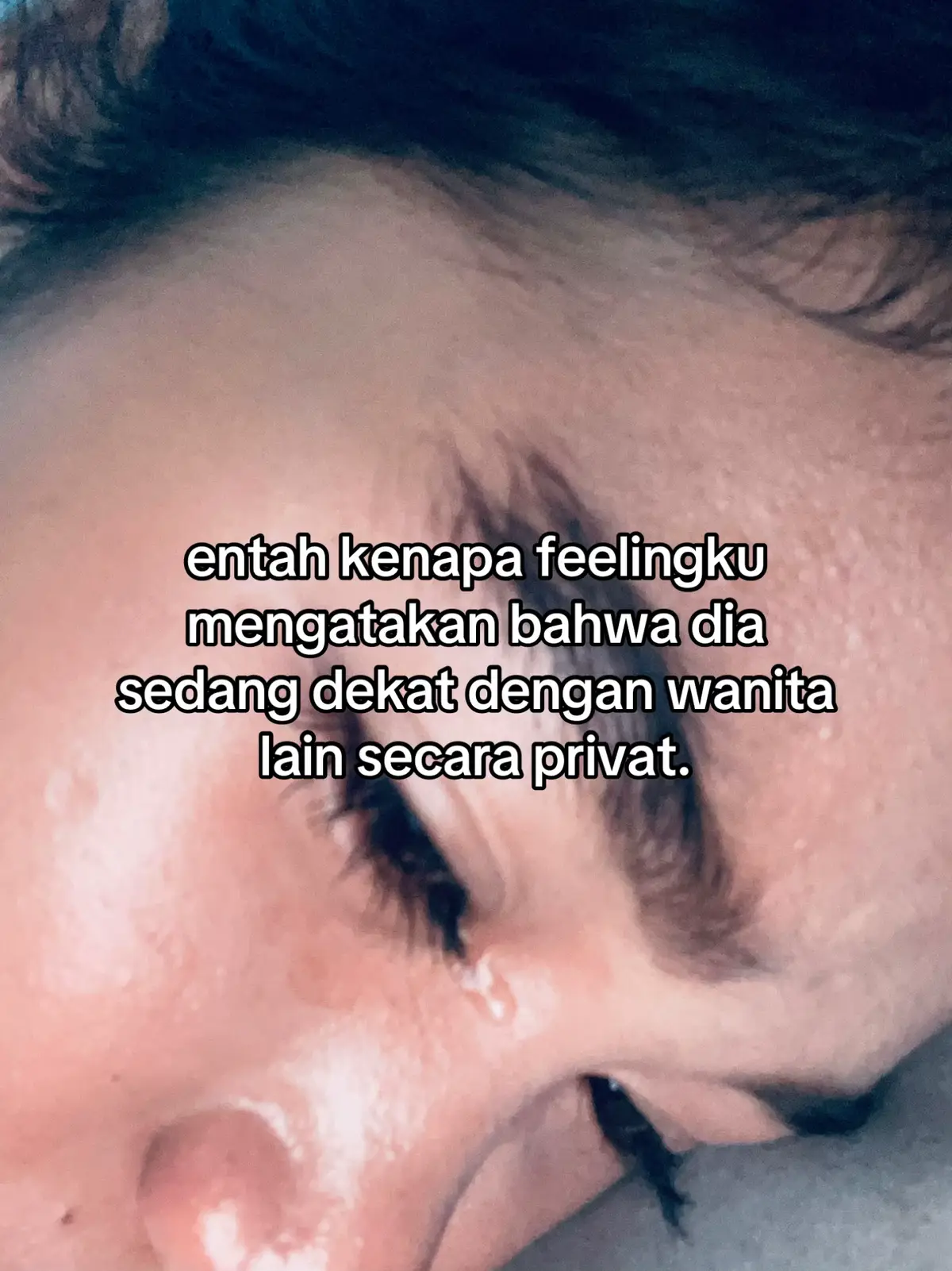 Maaf nangis dikit lah😅 Soalnya agak lelah sedikit 🫠.