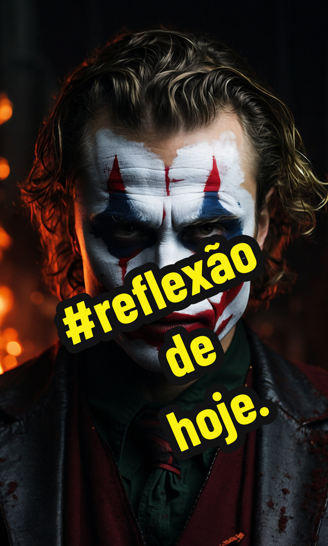 BOM DIA. DEUS PAI HOJE NÃO VIM  PEDIR NÃO EU VIM AGRADECER. AH SE GOSTOU CURTE COMENTA E  COMPARTILHA PARA MAIS VÍDEOS COMO ESSE. #poderdapalavra #motivação  #reflexão  #coringa  #fyp 