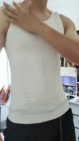 Men's Compression Shirt Slimming Vest -TightTummy Underwear Tank Top for Gynecomastia, PlusSize Support & Gym Workout running outfits athleticundershirt shapewear comfort and breathable nylon #Fitness#TikTokFashion#CompressionShirt#SlimmingVest#PostureCorrector 