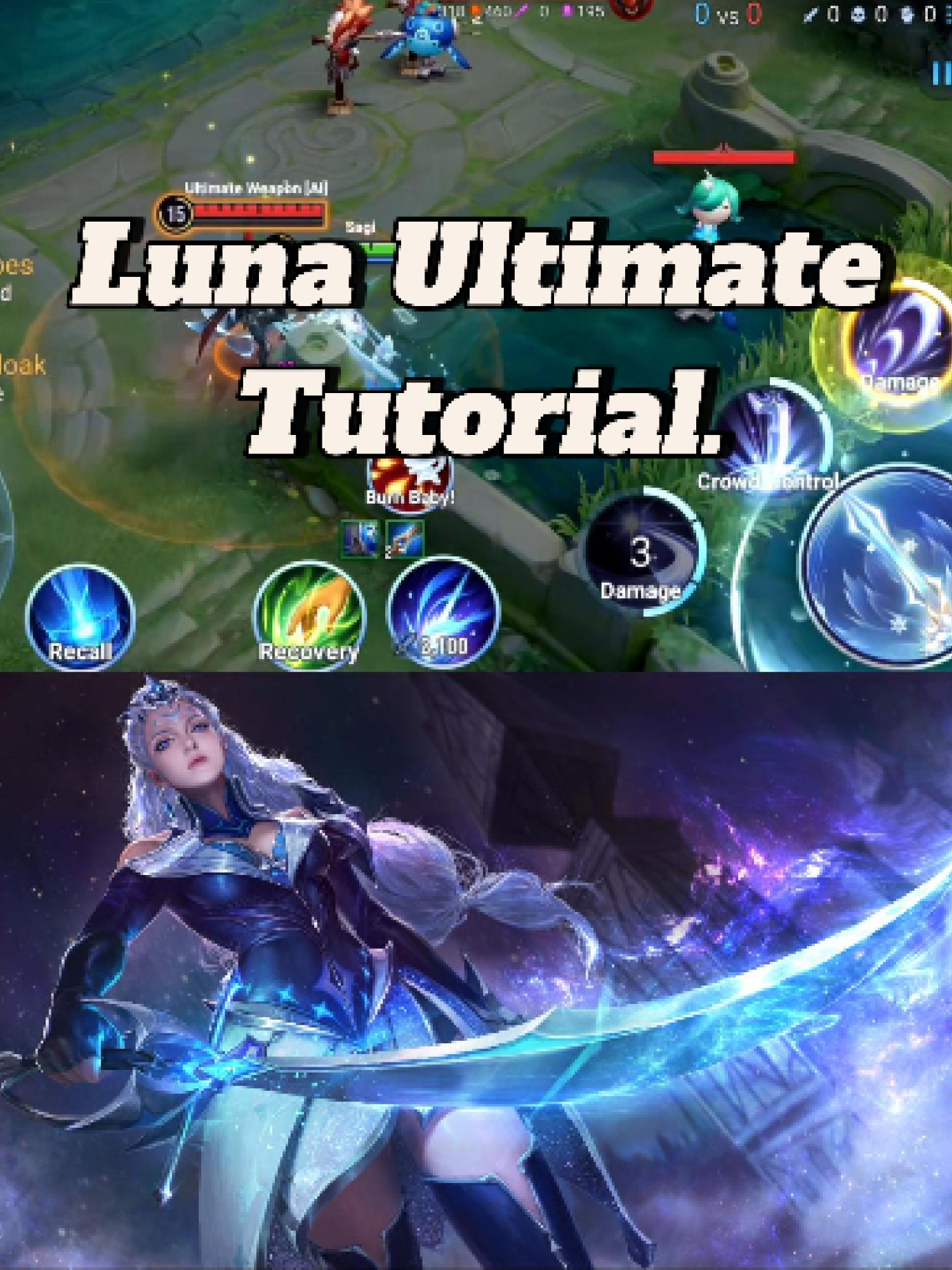 HOK Luna Tutorial - Ultimate Tips & Tricks #hok #honorofkings #kmw #kme #hokph