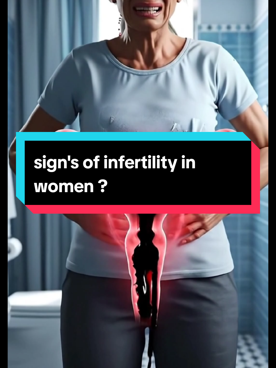 Signs of infertility in women #biology #signsofinfertility #signsofinfertilityinwomem #creatorsearchinsights #goesviral 