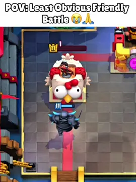 POV: Least Obvious Friendly Battle #clashroyale 