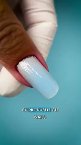 💅🏼 Nail techs, your next inspo is here! 🩵 Acrigel Series Urban Chic Sweet Pastels – pentru un vibe super fresh ✨ Top Gel Ultra Gloss – ultimate shine  Stay on trend & keep your clients happy! 🫶🏼 @Alina Balog    #getnailsofficial #stepbystep #viralnails #fyp #nailtechtiktok 