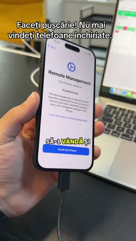 Faceți pușcărie! Nu mai vindeți telefoane închiriate. 