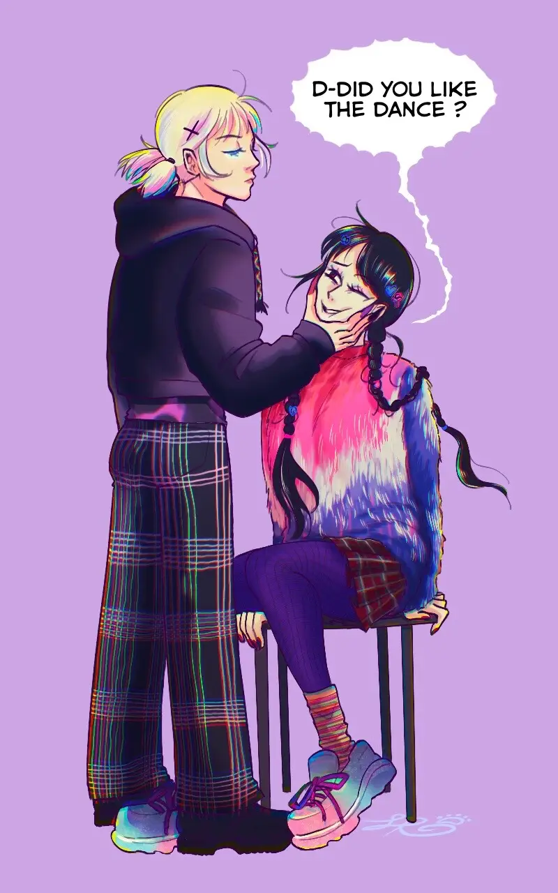 Wenclair Fanart I did after watching the episode 🥰 One of my favorite trope in cinema is bodyswap I just love soo much when actors act like an other character in their own body it’s such hard thing too pull off I was really impressed for both their performance in episode 2 season 2 of Wednesday 🥰 #wenclair #wednesday #enidsinclair #wednesdayseason2 #addamsfamily 