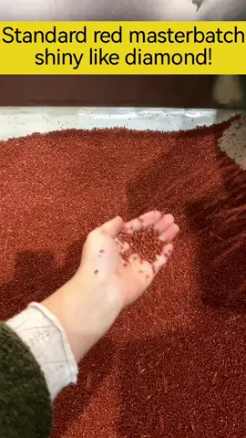 Energetic red masterbatch: ignite creativity, perfect for vibrant plastics, durable and easy to process, add bold color instantly! #RedMasterbatch #VibrantPlastics #CreativeDesign #DurablePellets #EasyProcessing