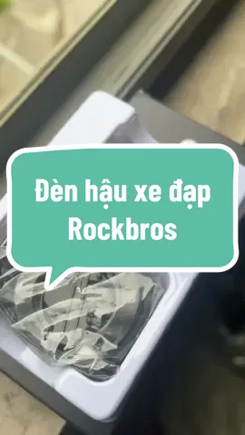 Đèn hậu xe đạp Rockbros chất lượng #xuhuong #xuhuongtiktok #denhauxedap 