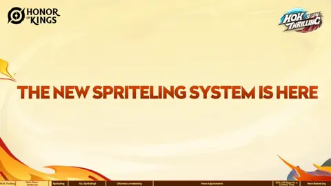 tác dụng của những chú mèo tinh linh với 3 đường giữa , đường dưới , đường trên #HoKThrilling #MyHOKSpriteling #HonorofKings #HOKStudio