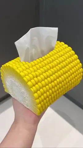 Kotak Tisu Kreatif Bentuk Jagung, #kotaktisu #kotaktissue #tempattisu #kotaktisueunik #fyp