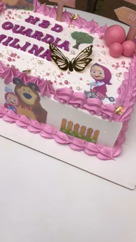 Masha and bear 🐻💜 #birthdaygirl #mashaandthebear #purple #birthdaycake #ماشاوالدب #happybirthday #💜 #girls 