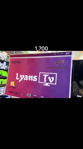 Digital television 📺 43inches…1,700gh..#nii_collection_ablekuma💰💰💰💕🛍️🇬🇧💻🔌🔋 #NII_Phones_Ablekuma🛍️🛍️🛍️🛍️ 