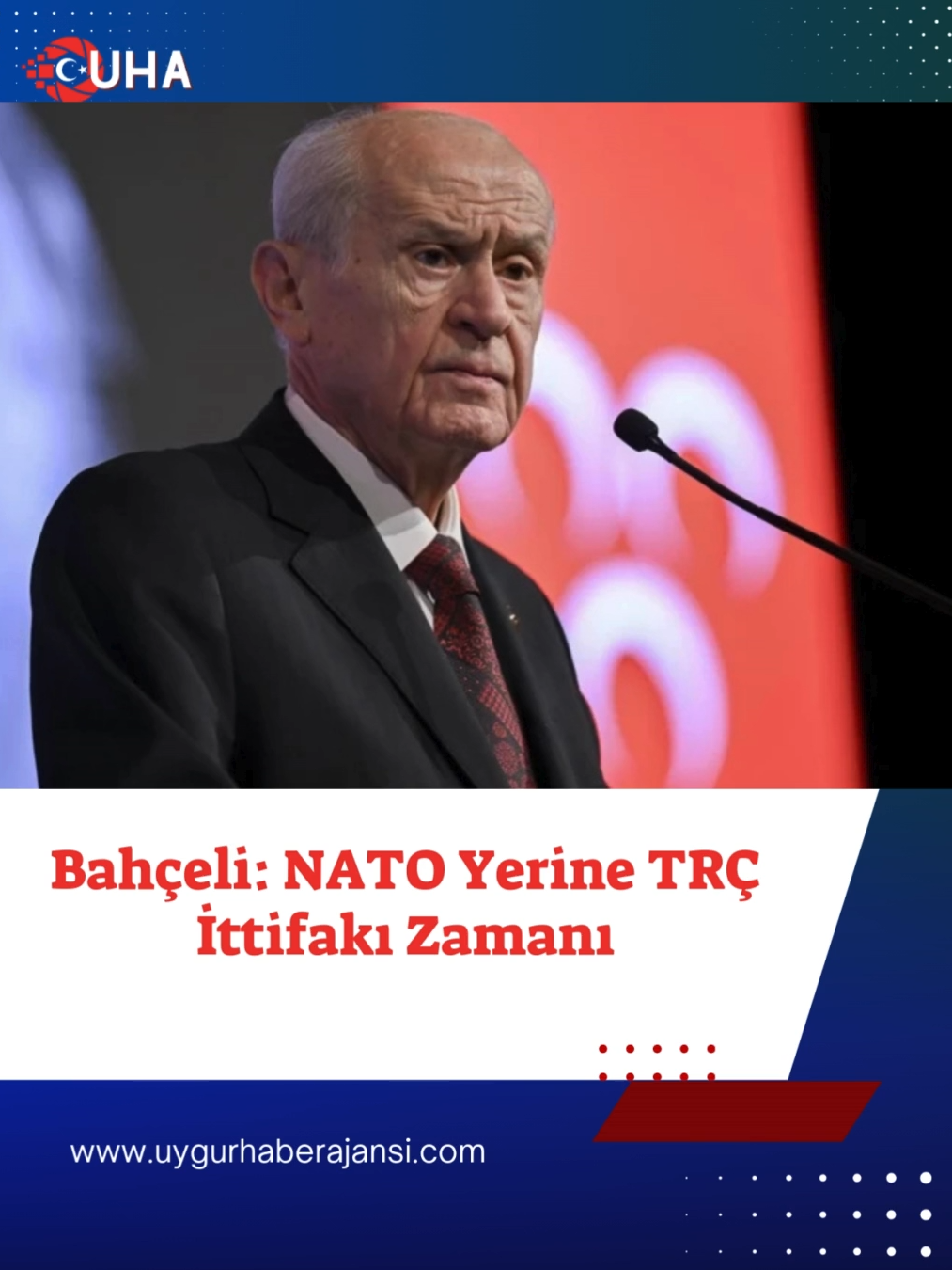 Geçtiğimiz günlerde gündeme getirdiği Türkiye, Rusya ve Çin'den oluşan 