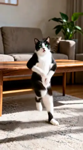 見れば見るほどクセになる🎶 踊る子猫AIアート🐱✨ #猫動画 #AIアート #癒し #踊る猫 #可愛い