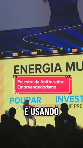 #meli2025 Palestra da Anitta no Mercado Livre Experience 2025 falando sobre empreendedorismo 