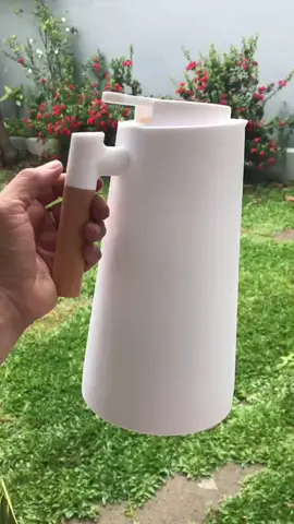 Thermos Vacuum Thermal  Insulation Kettle Layer Glass Liner .. Wooden Handle With Temperature #kettle #woodenhandle #kitchenfinds .#thermos 