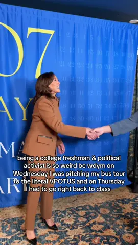 Sitting in class still buzzing from the high of meeting her !!! 😭 wish I could just work for her rn 