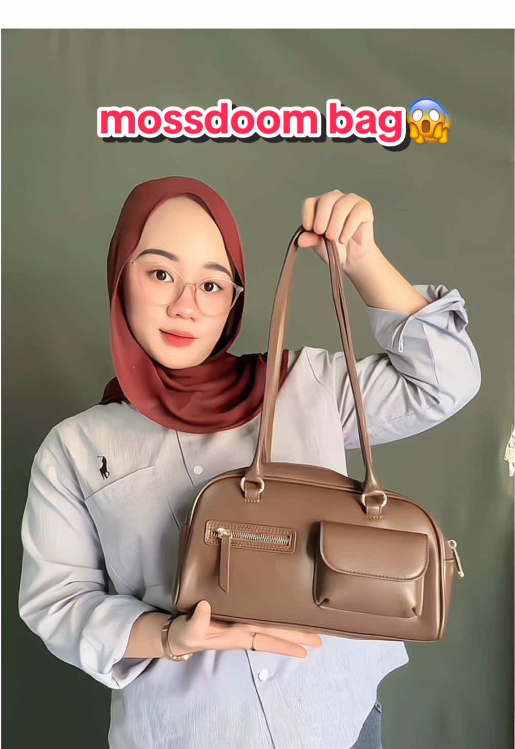 cakep bgt, warna ini best seller! material super kokoh cantikkk pokonya mah si @MOSSDOOM ☺️❤️ #mossdoom #mossdoomindonesia #taswanita #masukberanda 