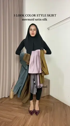 #satinsilkpremium #skirtmermaid #roksatinviral #skirtoutfits #rokimportbangkok 