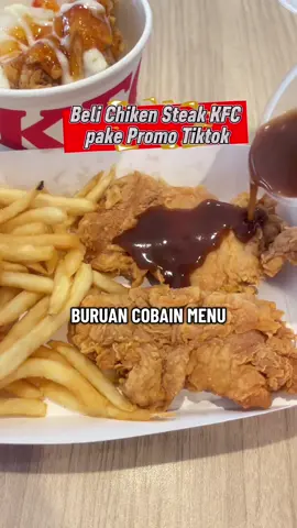 Ambil promonya sekarang gaess klik tag lokasi divideo gaskeuun💃#promomakangajian #goacademydiningsep #kfc 
