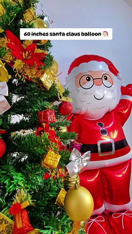 Santa claus balloons #standingsantaclaus #santaclaus #santaclausballoon #christmasiscoming 