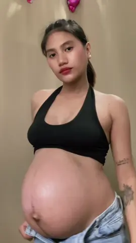 Di na makagiling sa laki at bigay ng tiyan ee 😅🥰 #3rdtrimester #pregnancyjourney #31weekspregnant #teamnovember 