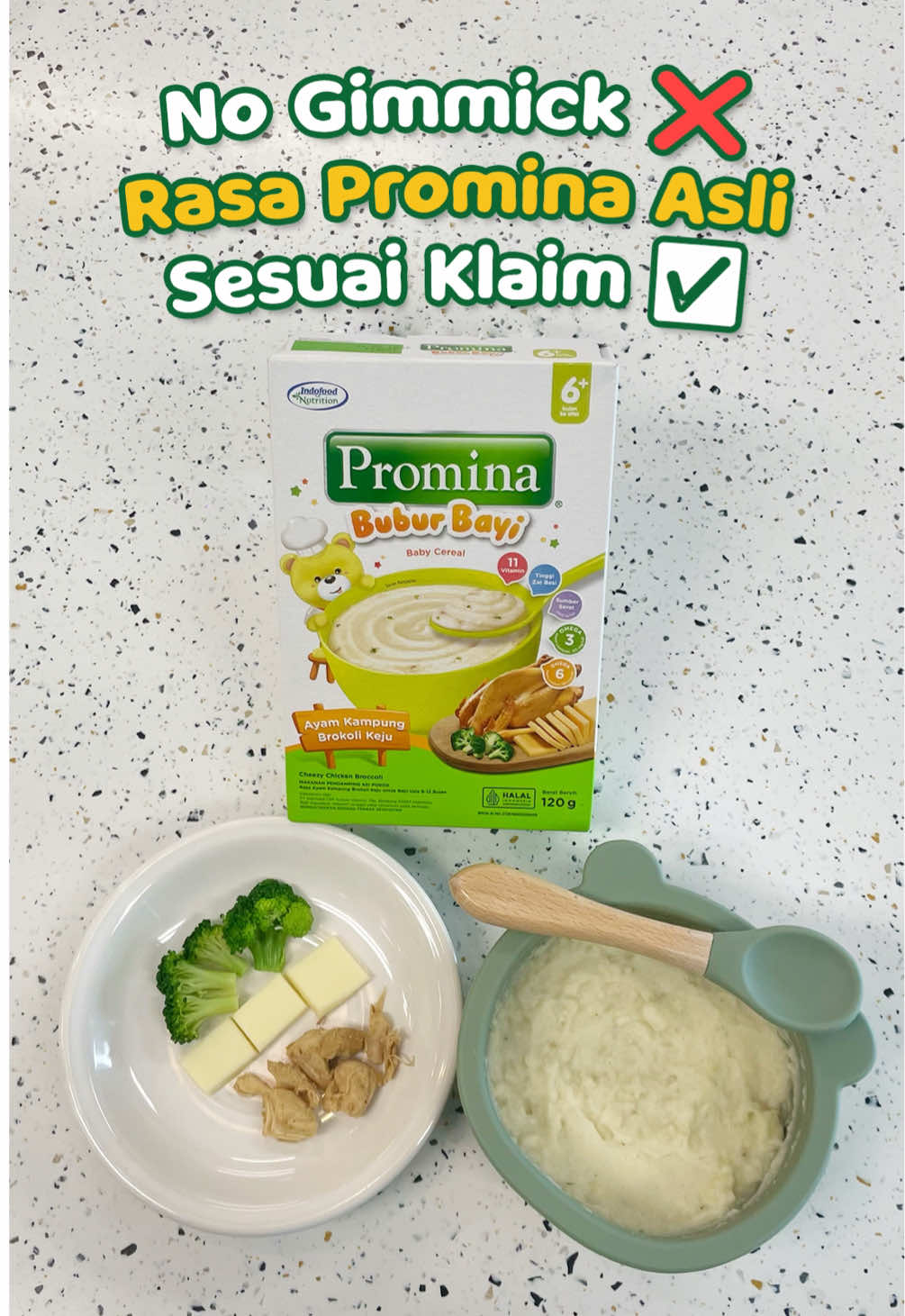 MPASI Yang No Gimmick? 🤔Promina Jawabannya! 🤩 Moms, gak perlu khawatir soal rasa dan nutrisi di setiap kemasan Promina ya! Karena semua produk Promina selalu memberikan informasi yang jujur dan sesuai dengan klaim pada kemasan. ❤️ ✅ Tekstur tepat sesuai tahapan usia ✅ Nutrisi lengkap & terukur ✅ Tanpa MSG & pengawet Semua benar-benar sesuai klaim, Moms! Itulah kenapa Promina jadi pilihan aman, sehat, dan terpercaya untuk mendampingi pertumbuhan si Kecil. 🥰 Jadi, jangan ragu pilih Promina sebagai teman eksplorasi si Kecil. 📌 Yuk SAVE postingan ini & SHARE ke Moms lainnya, biar makin banyak yang tahu tentang kebaikan Promina! ✨ #Promina #CobaIniBisaItu #ProminaBuburBayi 