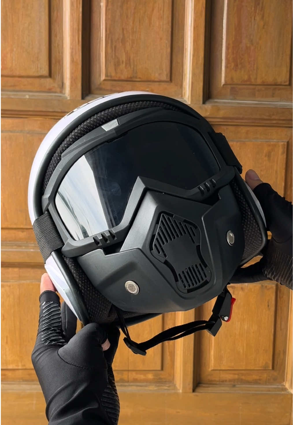 Yung akala mo patapon na yung luma mong Helmet #gogglesformotorcycle #goggle #mask #ride #rides #fyp 