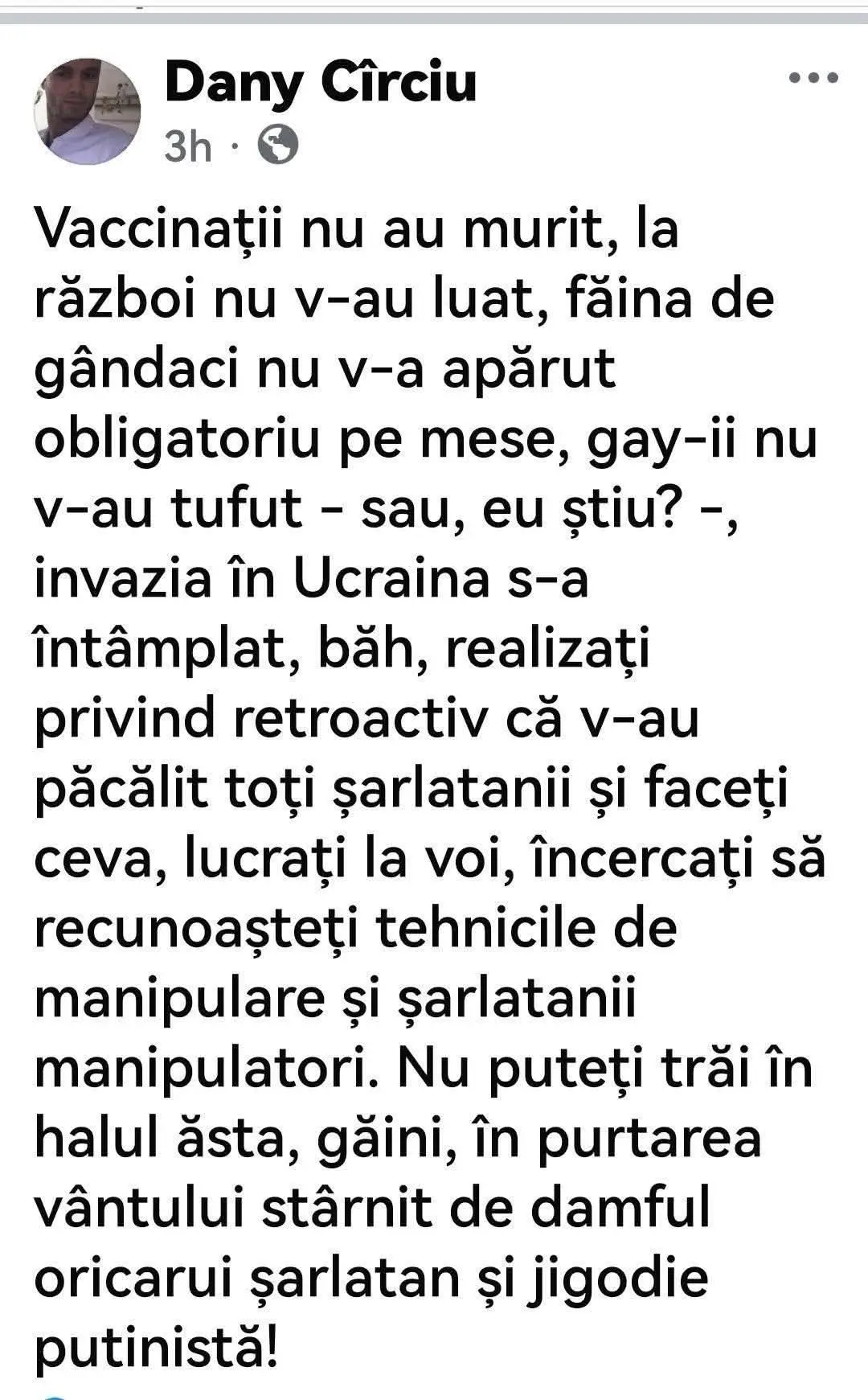 #manipulare #ganditi  #dezinformareaepericuloasa  #nusarlatanilor