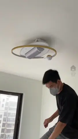 ĐÈN QUẠT TRẦN KHÔNG CÁNH. #tongkhodennoidiatrung #denled #dentran #denquattrankhongcanh 
