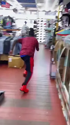 Trying on shoes and running at Mad Kicks ‍ #sneakerhead #sneakeraddict #madkicksdxb #usa#fentysuperbrandday 