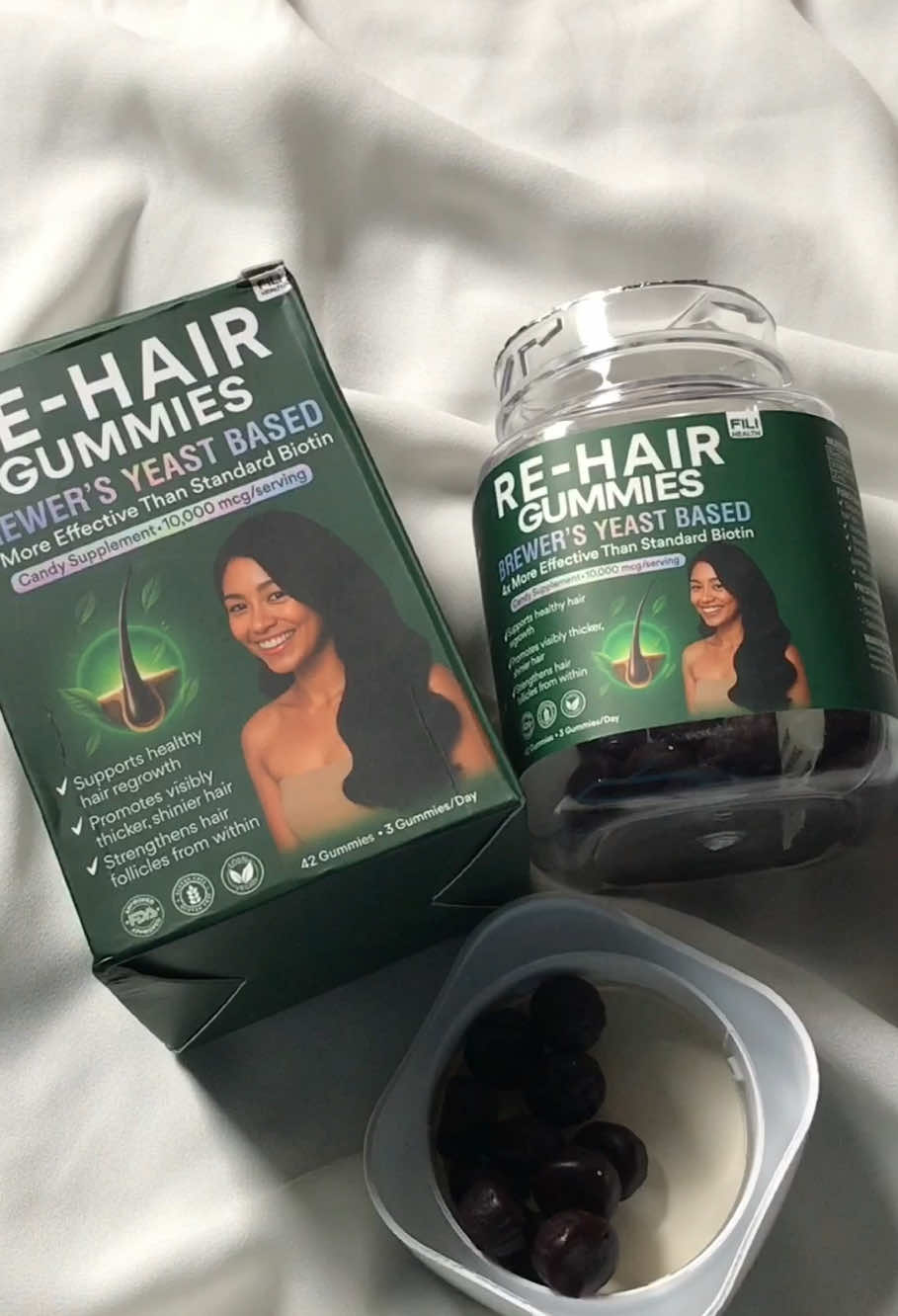No more hair lost kapag naka rehair gummies ka #rehair #rehairgummies #hairproblem #fyp 